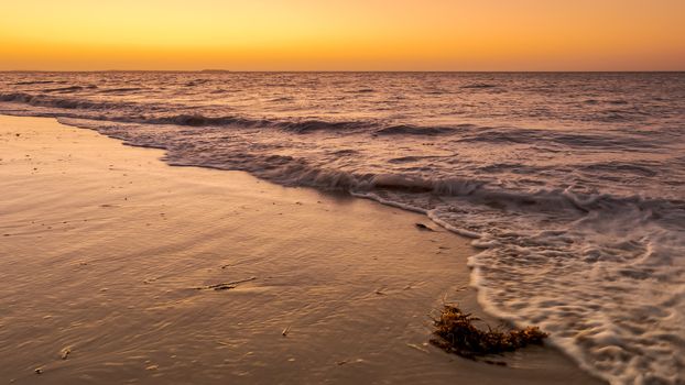 An image of a sunset at Jurian Bay western Australia