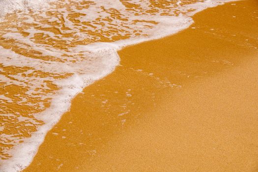 An image of a sandy beach shore line texture background