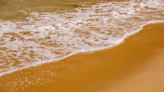 An image of a sandy beach shore line texture background