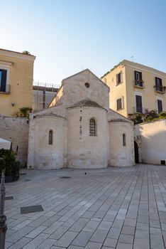 Vallisa Church building on the Ferrarese square in Bari, Apulia, Italy