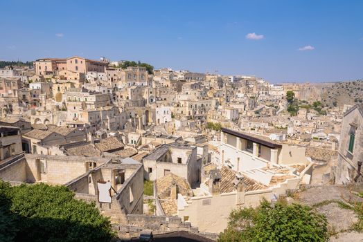 Architecture of the Sassi of Matera, Basilicata, Italy