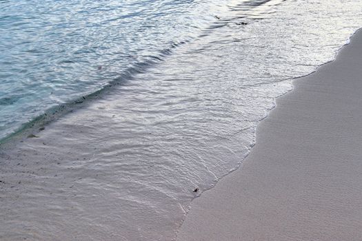 Stunning indian ocean waves at the beaches on the paradise island seychelles.