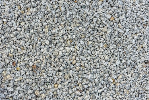 Background ot texture made of gray pebbles