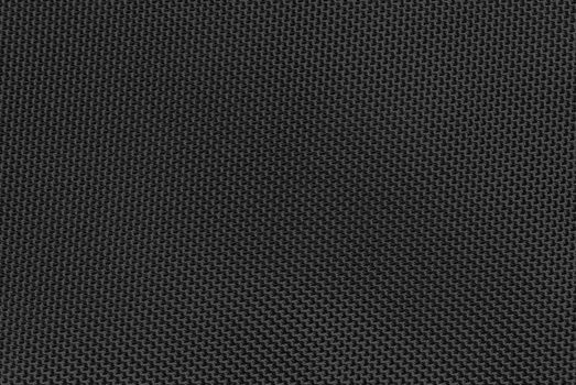 Background or texture made of black woven fiber