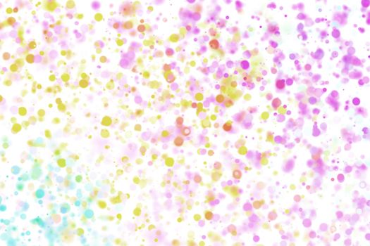 Abstract background with soft and pastel color spots on white background