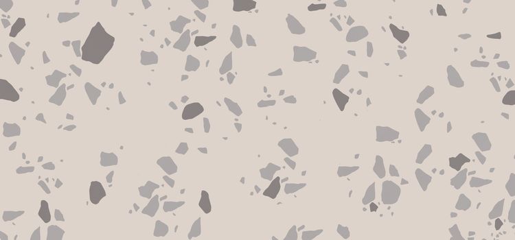 Terrazzo flooring pattern. Texture  classic floor in Venetian style natural stone. Modern minimalistic floor tile for interior decoration. Trendy Terrazzo abstract