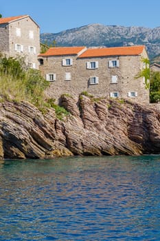 St. Stephen's island off the coast of Montenegro, resort