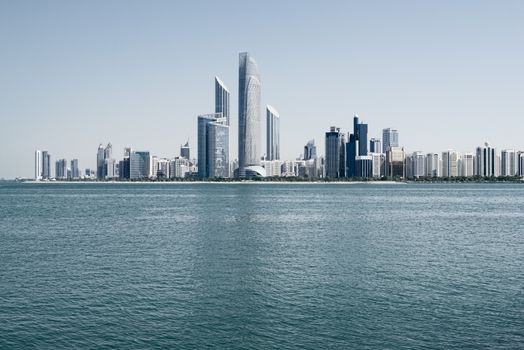 Abu Dhabi Skyline, United Arab Emirates