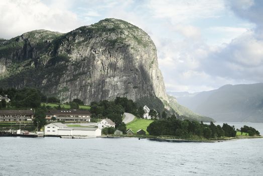 Scenic Landscapes Of The Northern Norwegian Fjords