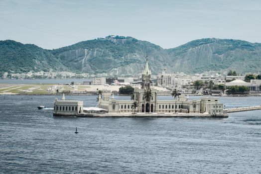 Palace on Ilha Fiscal in the harbour of Rio de Janeiro, Brazil