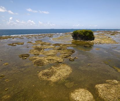 View Of Panama Coastline On The Pacific Side