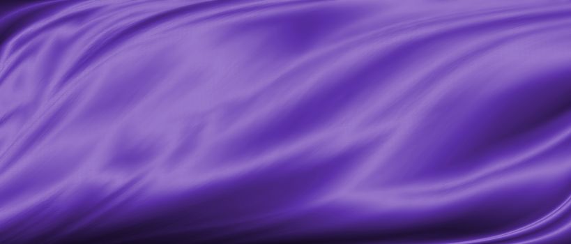 Purple luxury fabric background with copy space