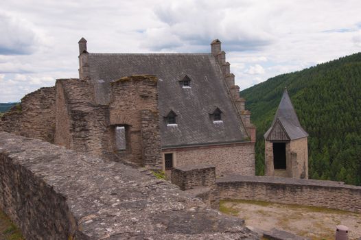 castle bourscheid,luxembourg
