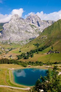 lac de malori,le chinaillon,grand bornand,haute savoie,france