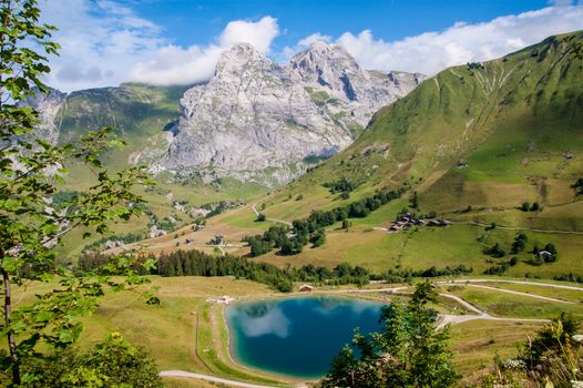 lac de malori,le chinaillon,grand bornand,haute savoie,france