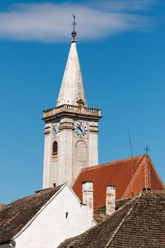 White steeple from Austria