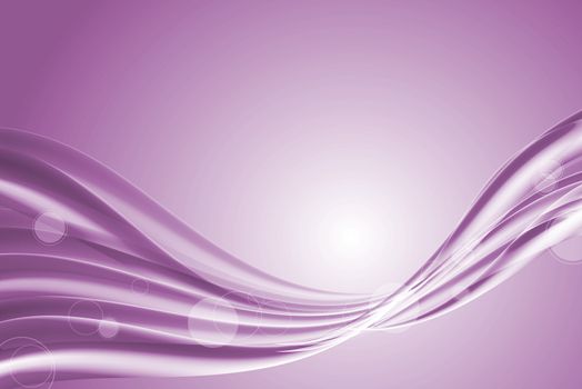 Purple abstract lines and wave background
