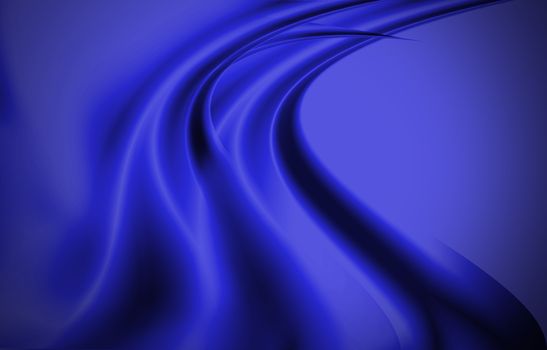 Navy Blue abstract line and curve background