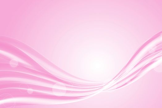 Pink abstract lines and wave background