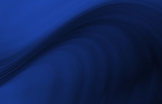 Blue abstract lines and wave background