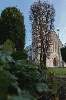 architectural detail of St. Mary s Anglican Church of Howth, Ireland