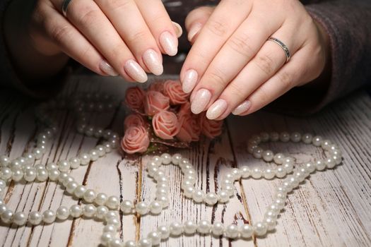 Colorful Christmas nails winter nail designs with glitter,rhinestones, on short and long female nails.