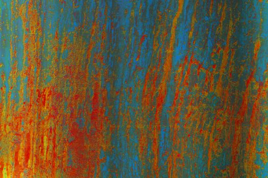 orange rust and erosion of metal iron steel surface texture background