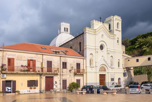 Church of Saint Francis of Paola on a St Francis square in Pizzo, Calabria, Italy