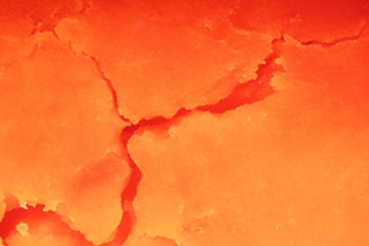 abstract orange background with strange veins running through