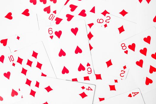 Background of Playing cards.