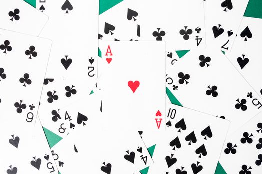Background of Playing cards.