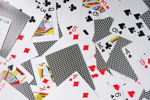 Background of Playing cards.