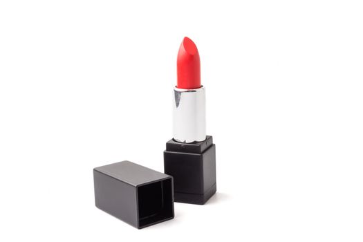 Lipstick on a white background.