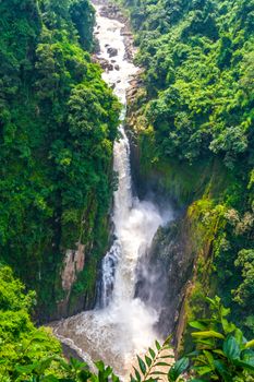 Waterfall is beautiful and very high at Khao yai National, Thailand