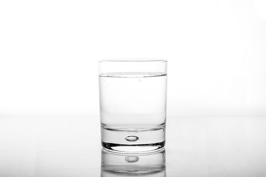 a Glass of water