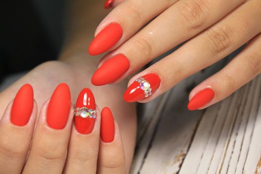 Bright, colorful design of manicure, best Summer