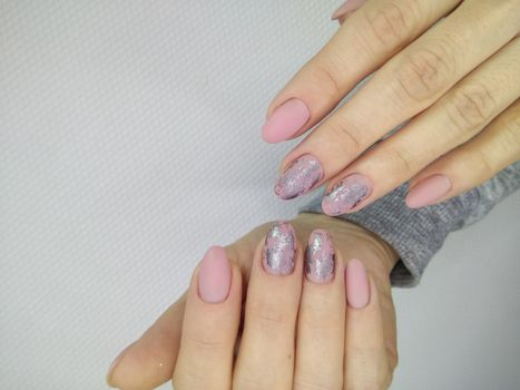 Bright, colorful design of manicure, best Summer