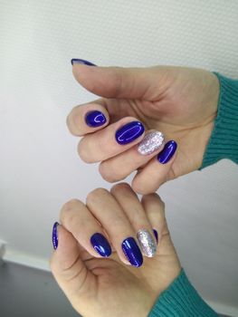 Bright, colorful design of manicure, best Summer