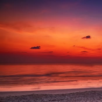 Beach and tropical sea nature