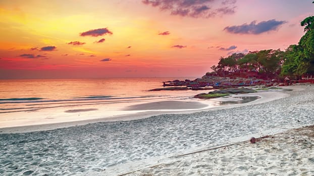 Paradise beach Seascape Sandy coastline
