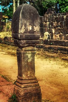 Banteay Srei or Banteay Srey temple Angkorian sites in Cambodia.