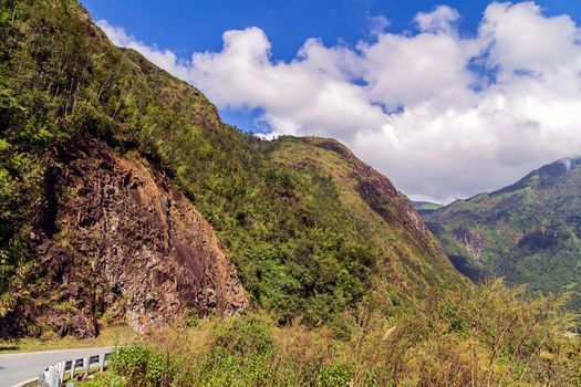 Mountain Pass Sapa north Vietnam