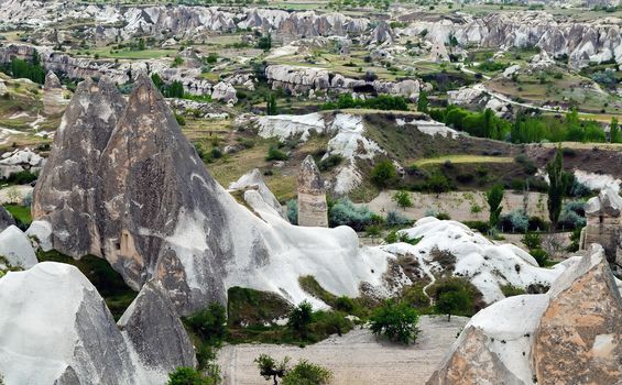Travel in Cappadocia valley travel destination in Turkey