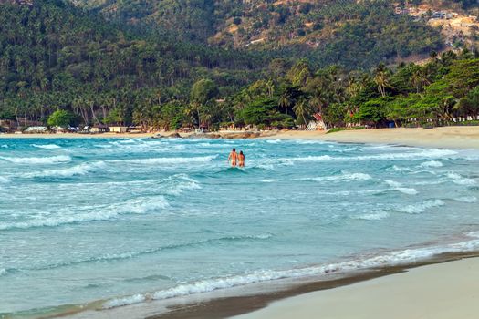 samui island sea beach summer nature landscape tropical vacation