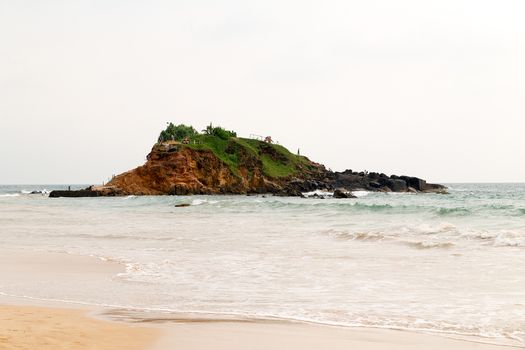 Island Parrot Rock Mirissa beach is our favourite beaches in Sri Lanka