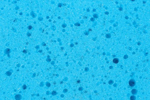 Seamless blue sponge texture as abstract background