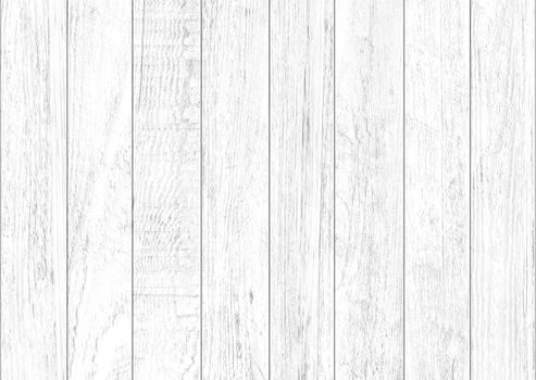 White natural wood wall background. Wood pattern and texture for background.