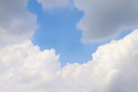 sky, sky with fluffy clouds big, sky blue cloud background, cloud scape sky clear