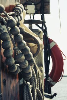 Sailing boat - detail