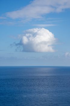Walk on the Azores archipelago. Discovery of the island of Faial, Azores. Portugal , Horta